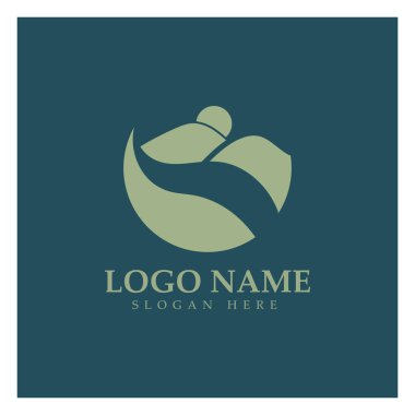 River Logo vektör resimleme şablonu