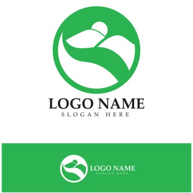 River Logo vektör resimleme şablonu