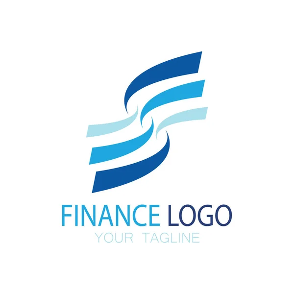 Logo Business Finance Marketing Illustration Vectorielle — Image vectorielle