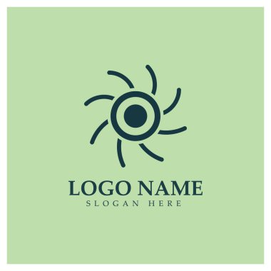 Neuron logo or nerve cell logo design,molecule logo illustration template icon with vector concept 