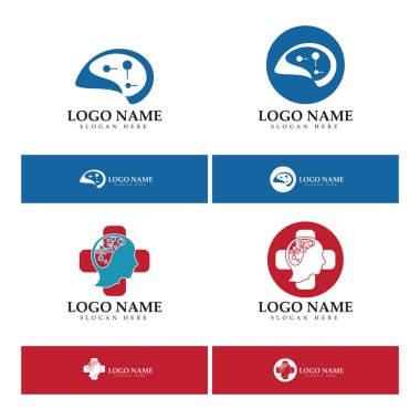 Neuron logo or nerve cell logo design,molecule logo illustration template icon with vector concept 