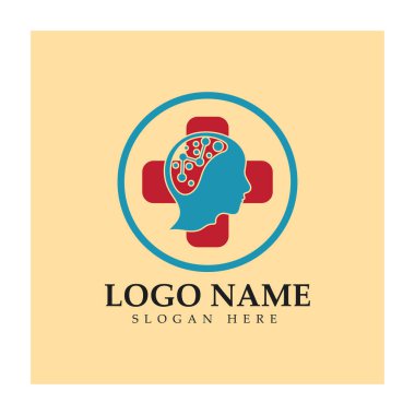 Neuron logo or nerve cell logo design,molecule logo illustration template icon with vector concept 