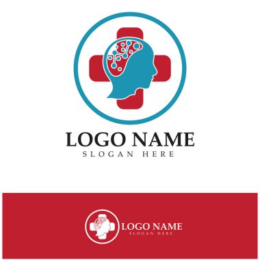 Neuron logo or nerve cell logo design,molecule logo illustration template icon with vector concept 