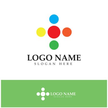 Neuron logo or nerve cell logo design,molecule logo illustration template icon with vector concept 