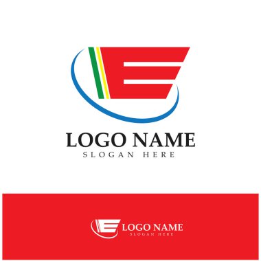 e-commerce logo and online shop logo design with modern concept