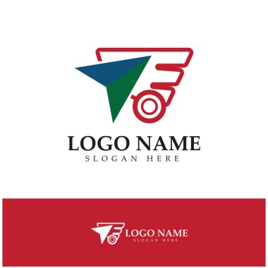 e-commerce logo and online shop logo design with modern concept