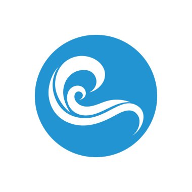water wave,wave beach vector illustration design logo template
