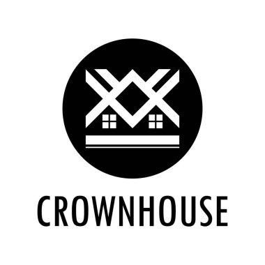 Crown logo designs vector illustration design