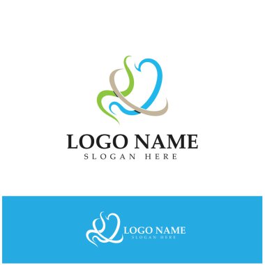 Mide Sağlığı Logosu tasarımı - yaratıcı Gastroenteroloji Sağlıklı Logo ögesi simgesi, Mide Sağlığı ikonu vektör şablonu