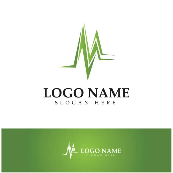Letter Logo Template Vector Illustration Design — Stock Vector