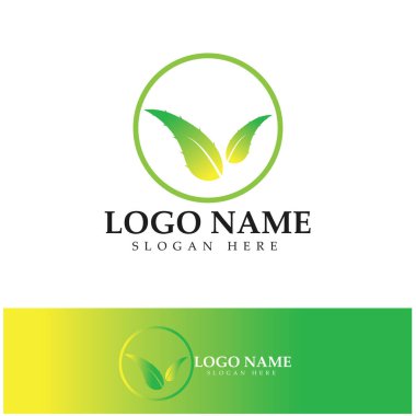 aloe vera logo design icon vector