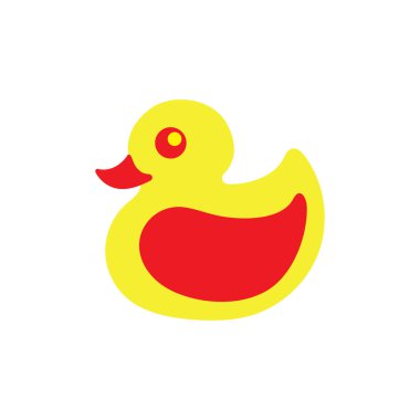 DUCK LOGO DESIGN ICON VECTOR