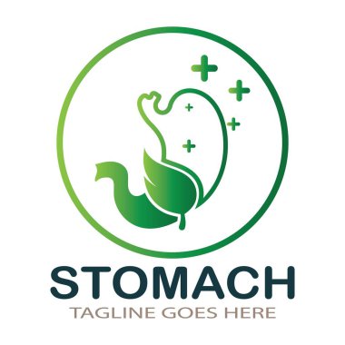 Mide bakım ikonu konsept vektör çizimi tasarladı