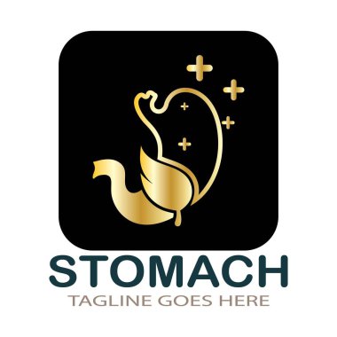 Mide bakım ikonu konsept vektör çizimi tasarladı