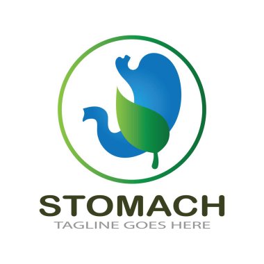 Mide bakım ikonu konsept vektör çizimi tasarladı