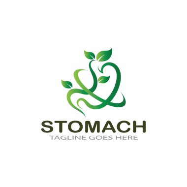 Mide bakım ikonu konsept vektör çizimi tasarladı