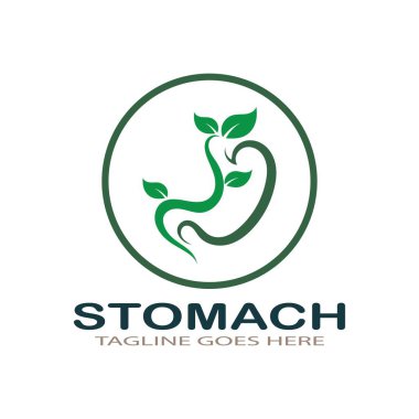 Mide bakım ikonu konsept vektör çizimi tasarladı