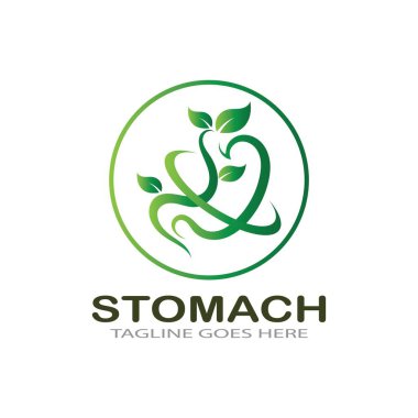 Mide bakım ikonu konsept vektör çizimi tasarladı