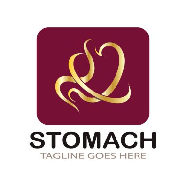 Mide bakım ikonu konsept vektör çizimi tasarladı