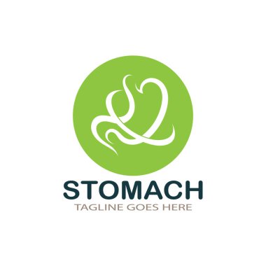 Mide bakım ikonu konsept vektör çizimi tasarladı