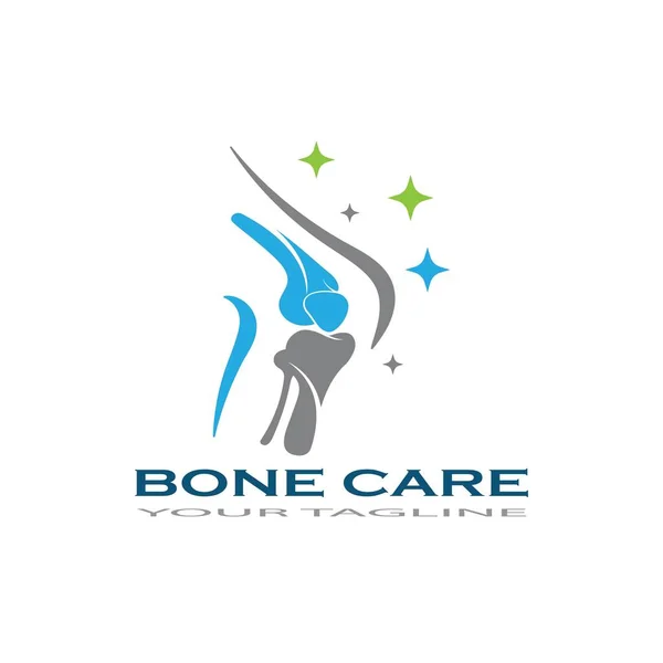 bone care healt logo symbol abstract design vector
