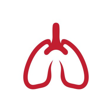 lung logo design vector for your business