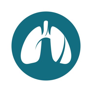 lung logo design vector for your business