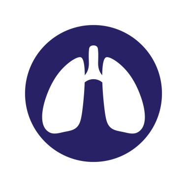 lung logo design vector for your business