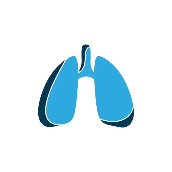 Lung Logo Design Vector Your Business — Stockvector