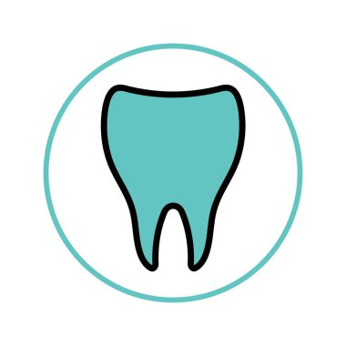tooth care logo design vector
