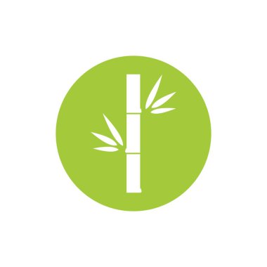 Bambu Logo Şablonu vektör çizimi tasarımı