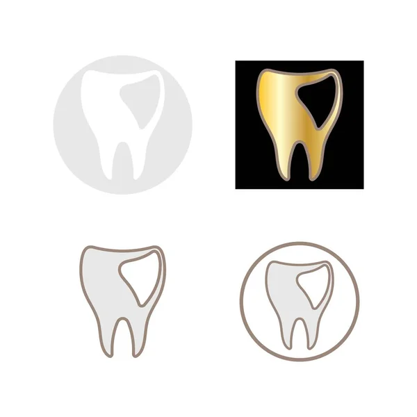 Tooth Care Logo Design Vector — Stockvektor