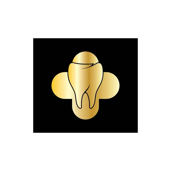 Tooth Care Logo Design Vector —  Vetores de Stock