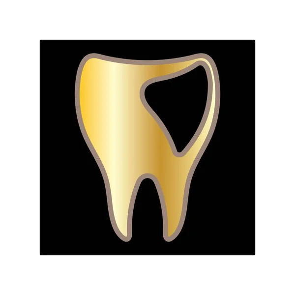 Tooth Care Logo Design Vector — Stok Vektör