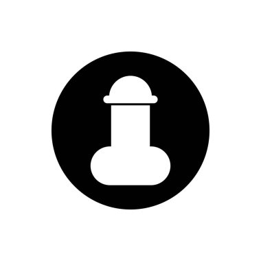 reproductive organs Men penis care logo design icon vector