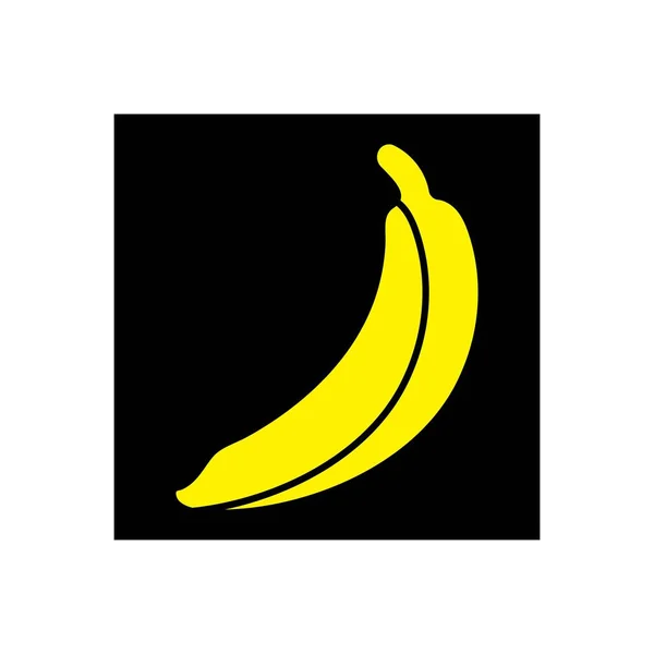Banana Fruit Logo Icon Design Vector — Stockvektor
