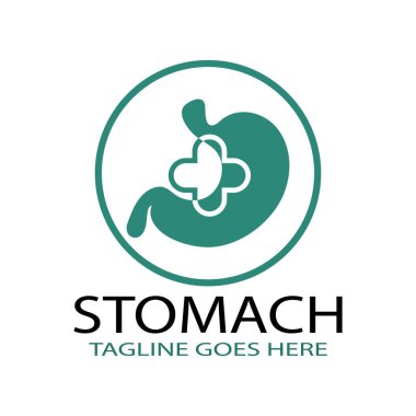 Mide bakım ikonu konsept vektör çizimi tasarladı