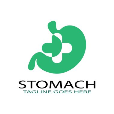 Mide bakım ikonu konsept vektör çizimi tasarladı