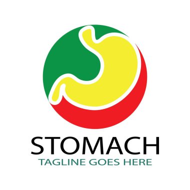 Mide bakım ikonu konsept vektör çizimi tasarladı