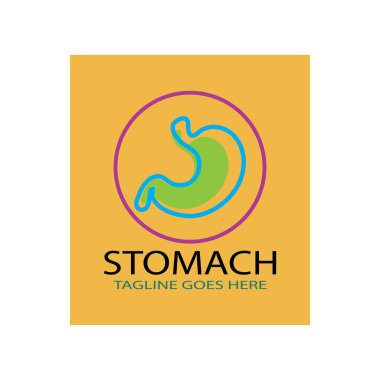 Mide bakım ikonu konsept vektör çizimi tasarladı