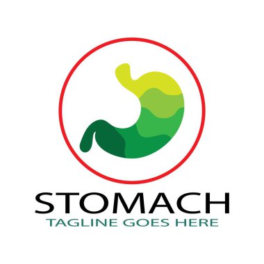 Mide bakım ikonu konsept vektör çizimi tasarladı