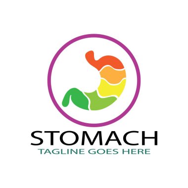 Mide bakım ikonu konsept vektör çizimi tasarladı