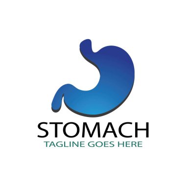 Mide bakım ikonu konsept vektör çizimi tasarladı