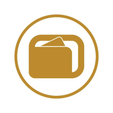 e-wallet logo design icon vector