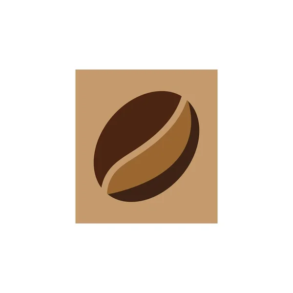 Icono Grano Café Vector Plantilla Ilustración — Vector de stock