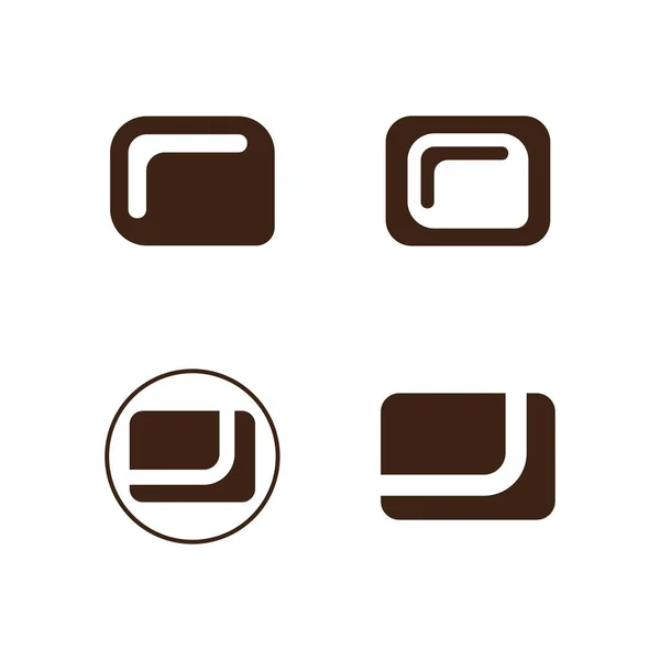 Вектор Дизайну Логотипу Електронного Гаманця — стоковий вектор