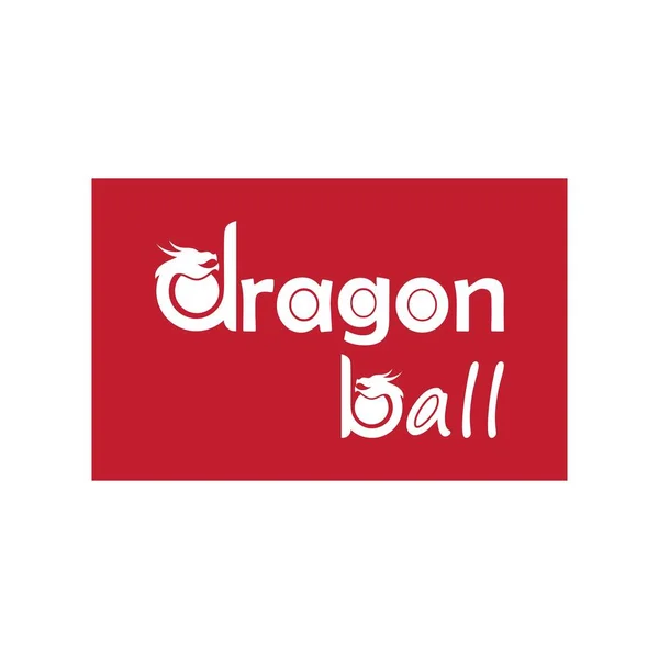 Dragon Wektor Ikona Ilustracja Projekt Szablon Logo — Wektor stockowy