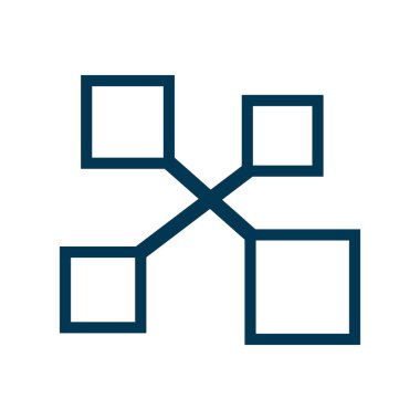 Neuron logo or nerve cell logo design,molecule logo illustration template icon with vector concept 