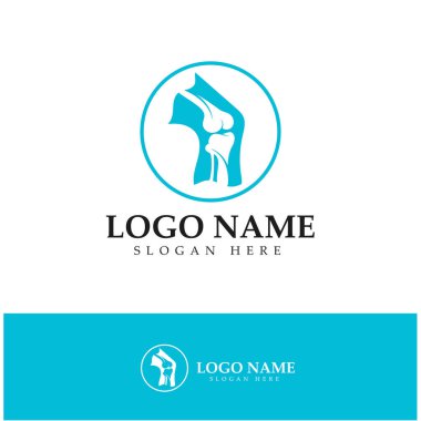 bone care healt logo symbol abstract design vector