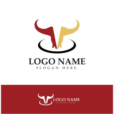 Boğa boynuzu logosu ve sembol simge simgeleri uygulaması